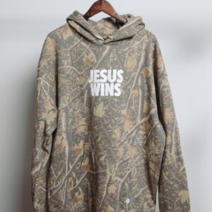 Jesus Wins Camo Hoodie